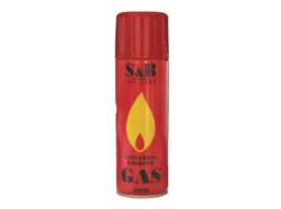 Газ для зажигалок S&B 200ml / 24 (спец. для зажигалок ТУРБО)