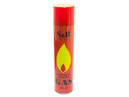 Газ для зажигалок S&B 300ml / 24 (спец. для зажигалок ТУРБО)