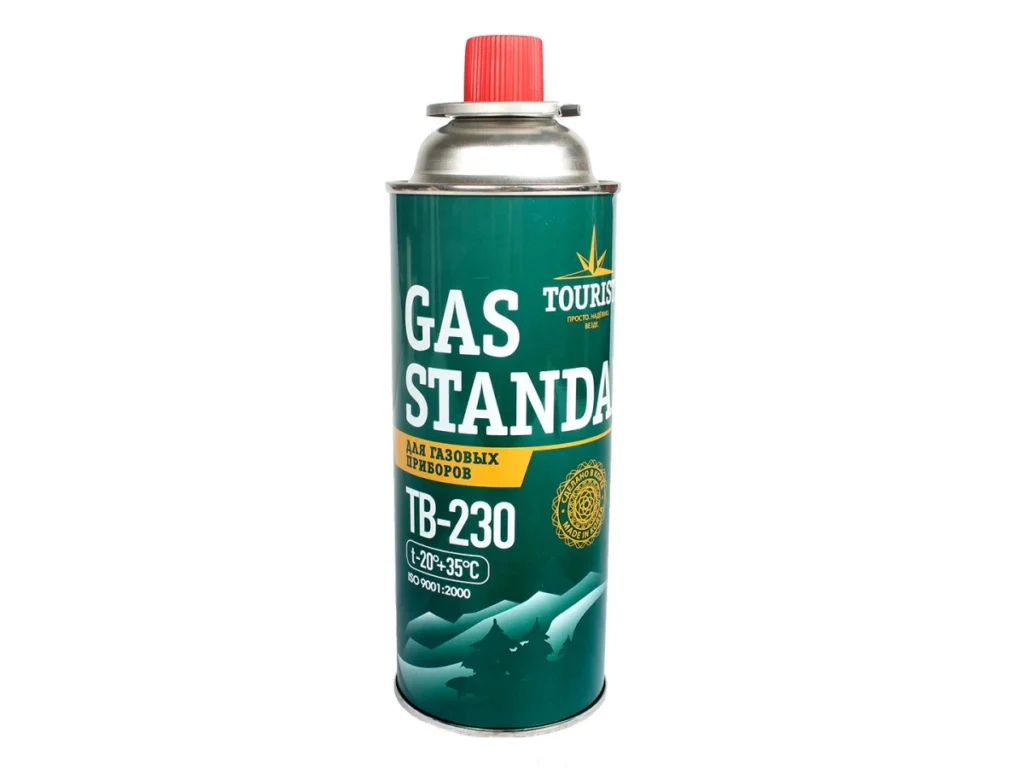Газ для плитки "GAS STANDART" 220гр. / 4 /28 (температура от -20 до +35) Корея