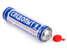 Газ резьбовой баллон "СЛЕДОПЫТ" 336гр. /12