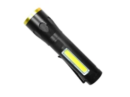 Фонарь в руку 65-С (Р-50, Аккум.-встроенный, micro-USB, фокус) + боковой диод, на корман