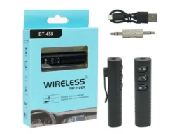 Адаптер AUX / Bluetooth BT-450 (B09) цилиндрический