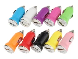 Адаптер АЗУ ( 12V ----> USB ) 1000mAh (цветные) >