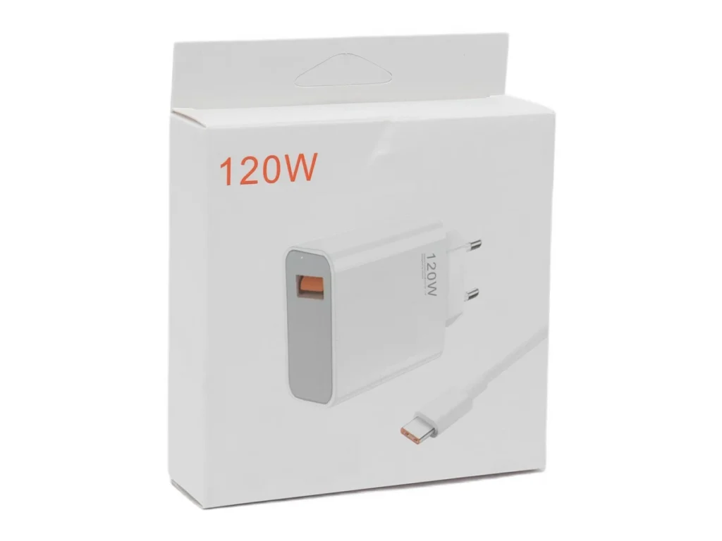СЗУ 1 USB 120W + шнур Type-C