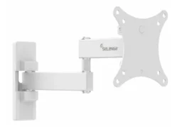 Кронштейн для ТВ NICEDEVICE (SELENGA ) поворот 180*, наклон -10* (13"-27", 15кг.) ТМ-245RW белый