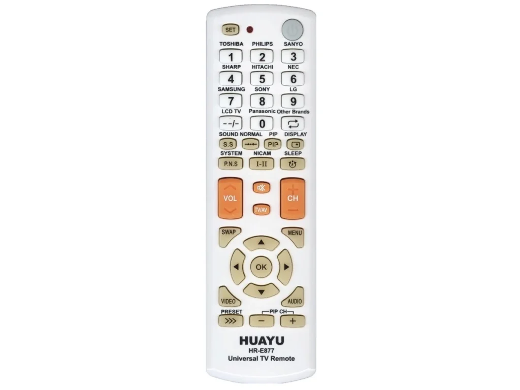 У/П HR-E877 ORANGE UNIVERSAL TV