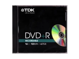 Диск TDK DVD + R 4,7 GB 16x Slim /5
