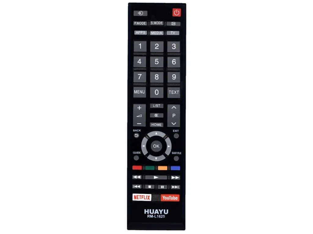 У/П для Toshiba RM-L1625 (CT-8547) YOUTUBE . NETFLIX