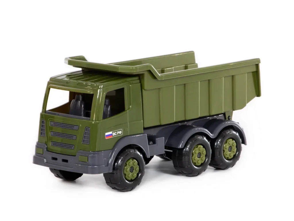 Полесье / "Престиж", автомобиль-самосвал военный (415х165х205мм.) /6