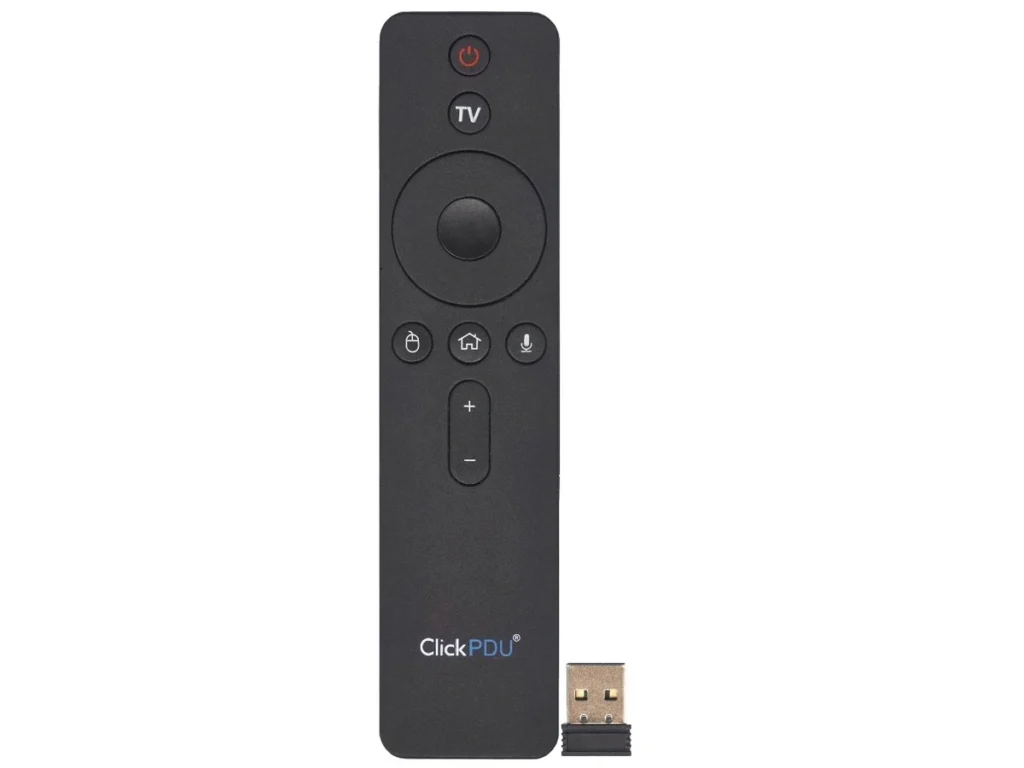 У/П ClickPdu Air Mouse U12 2.4GHz обучаемый пульт с гироскопом и голосовым управлением для Androi