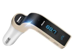 Авто модулятор № G 7 (2USB, Bluetooth, AUX, TF 1A)