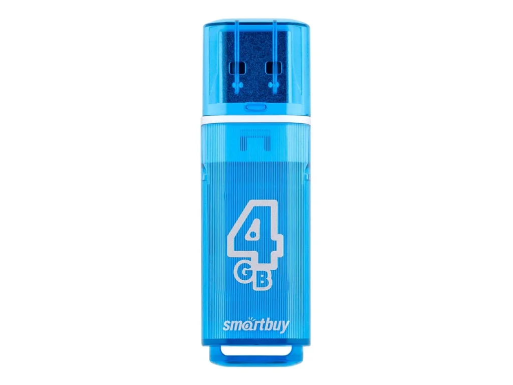 USB 4GB Smart Buy Glossy синий