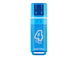 USB 4GB Smart Buy Glossy синий