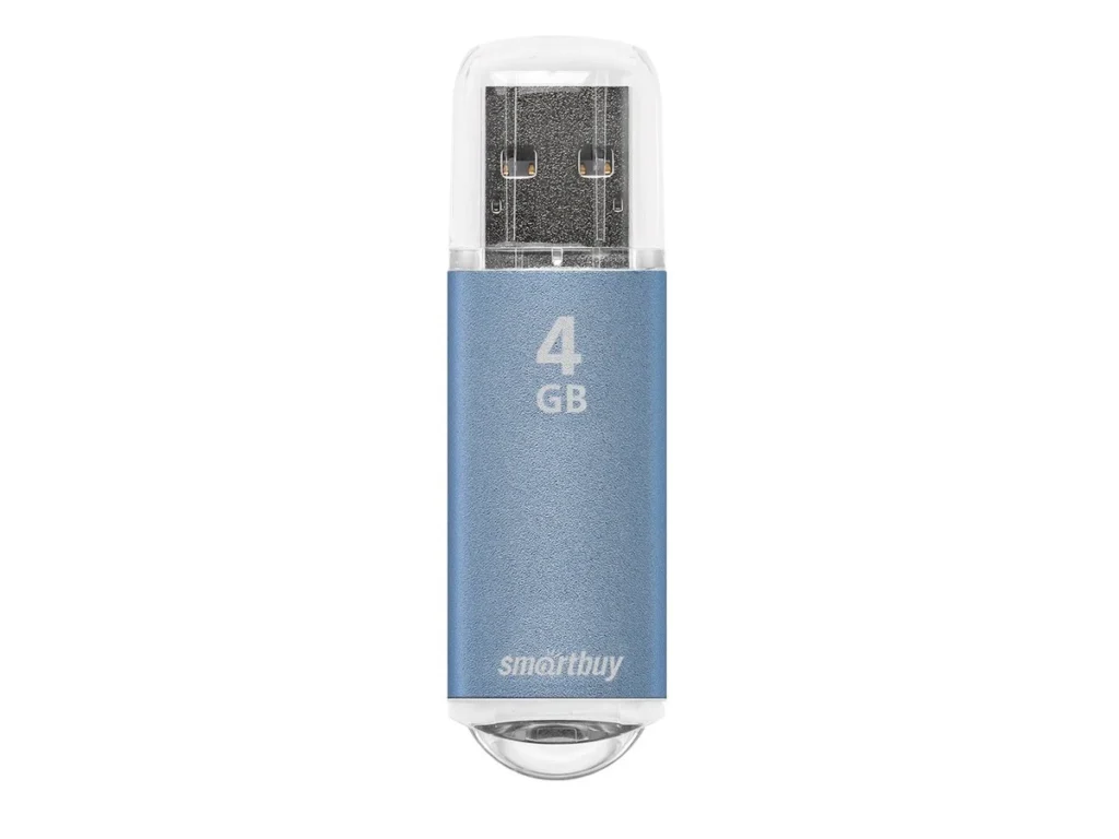 USB 4GB Smart Buy V-Cut синий