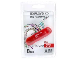 USB 8GB Exployd 570 красный
