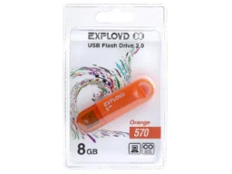 USB 8GB Exployd 570 оранжевый