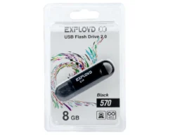 USB 8GB Exployd 570 чёрный