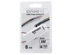 USB 8GB Exployd 580 белый