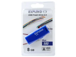 USB 8GB Exployd 580 синий