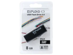 USB 8GB Exployd 580 чёрный