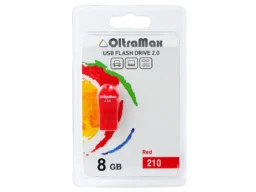 USB 8GB OltraMax 210 красный