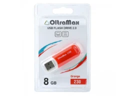 USB 8GB OltraMax 230 оранжевый
