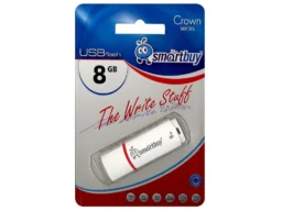 USB 8GB Smart Buy Crown белый