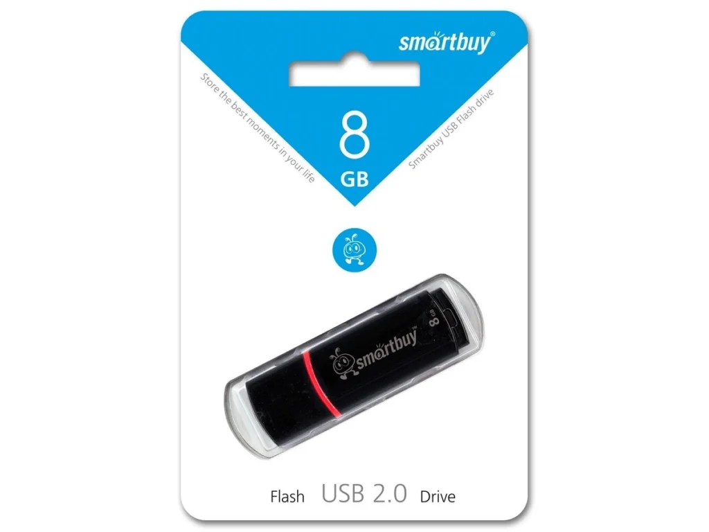 USB 8GB Smart Buy Crown чёрный