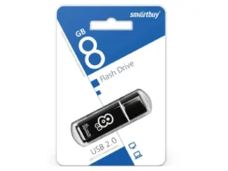 USB 8GB Smart Buy Glossy чёрный