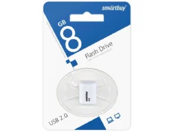 USB 8GB Smart Buy Lara белый