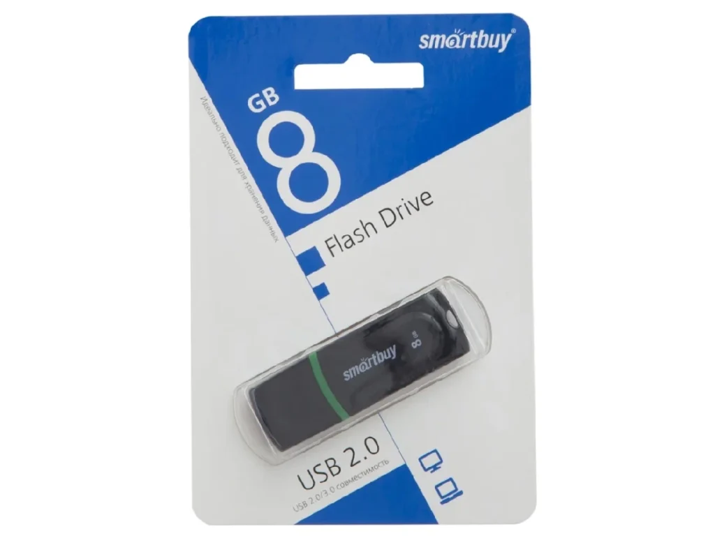 USB 8GB Smart Buy Paean чёрный