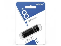 USB 8GB Smart Buy Quartz чёрный