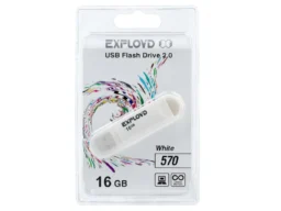 USB 16GB Exployd 570 белый