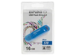 USB 16GB Exployd 570 синий