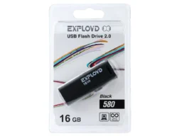 USB 16GB Exployd 580 чёрный