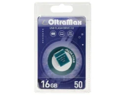 USB 16GB OltraMax 50 тёмно голубой