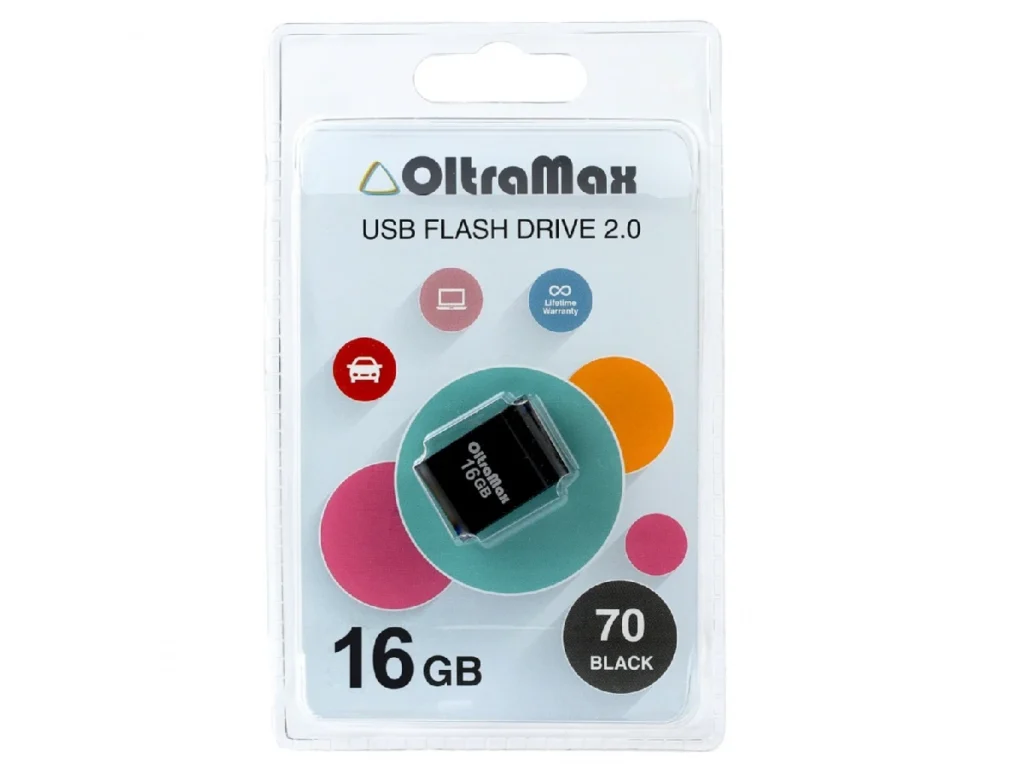 USB 16GB OltraMax 70 чёрный