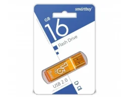 USB 16GB Smart Buy Glossy оранжевый