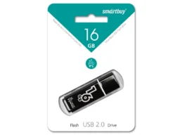 USB 16GB Smart Buy Glossy чёрный