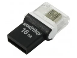 USB 16GB Smart Buy Poko OTG чёрный