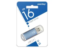 USB 16GB Smart Buy V-Cut синий