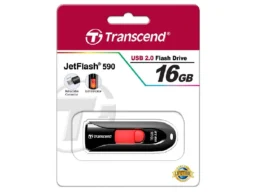 USB 16GB Transcend JetFlash 590 чёрный