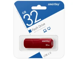 USB 32GB Smart Buy Clue бордовый
