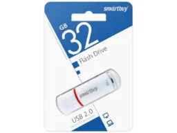 USB 32GB Smart Buy Crown белый
