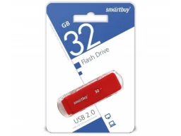 USB 32GB Smart Buy Dock красный