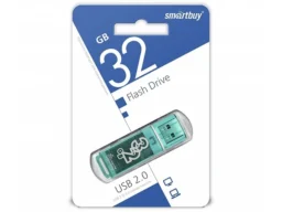 USB 32GB Smart Buy Glossy зелёный
