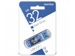 USB 32GB Smart Buy Glossy синий