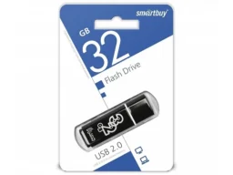 USB 32GB Smart Buy Glossy чёрный
