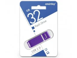 USB 32GB Smart Buy Quartz фиолетовый