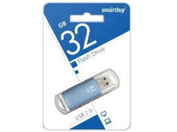 USB 32GB Smart Buy V-Cut синий